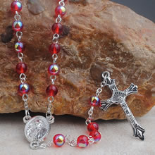 Crystal beads rosary